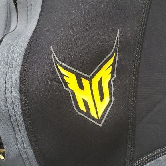 HO Sports X-Factor Kids Black and Grey, Short Sleeve, Zipper-Back, Shorty Spring - Picture 5 of 7